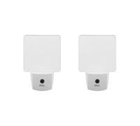 Lot de 2 veilleuses crépusculaires automatiques - blanc - Otio