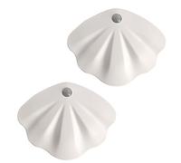Lot de 2 veilleuses magnétiques avec détecteur de mouvement, 3 couleurs de lumière et 3 modes d'éclairage pour salle de bain, escaliers, chambre à coucher, chambre d'enfant, couloir (blanc)