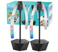 Lot de 2 Ventilateur Anti-Mouches Sécurisé - Pales Souples & Arrêt Instantané, Silencieux, Plie/Se Suspénd - Idéal BBQ/Jardin