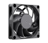 Lot de 2 ventilateurs axiaux DC 5 V 12 V 24 V 7015 7 cm 70 mm, double boule, 70 x 70 x 15 mm(7015-TwoBall-24V2PIN)