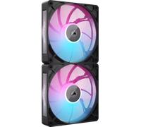 CORSAIR Lot de 2 Ventilateurs de boitier iCue Link RX Max RGB - 14cm (Noir)