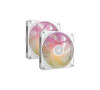 Lot de 2 Ventilateurs de boitier iCue Link RX Max RGB - 14cm (Blanc)
