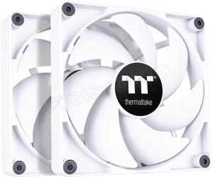 Lot de 2 Ventilateurs de boitier Thermaltake CT - 12cm (Blanc)