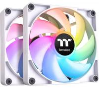 Lot de 2 Ventilateurs de boitier Thermaltake CT RGB - 14cm (Blanc)