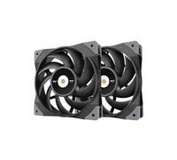 Thermaltake TOUGHFAN 12 Boitier PC Ventilateur 12 cm Noir 2 pièce(s), Ventilateur de boîtier