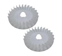 Lot de 2 Ventilateurs de Refroidissement à Volant d'inertie for tondeuses à Gazon GX160 GX200 GX110 GX120 GX140 GXV160 168F 5,5-6,5 ch 19511-ZE1-000