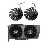 Lot de 2 ventilateurs GPU GeForce RTX3050 pour ZOTAC RTX 3060 Ti 3050 OC RTX 3060Ti 8GD6 HA 87 mm GA92S2U