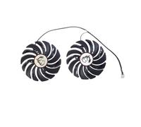 Lot De 2 Ventilateurs PLD10010B12HH DC12V 0,40A 4 Broches, Compatibles avec Les Cartes Graphiques MSI GTX1080Ti, 1080, 1070, 1060, RX470, 480, 570 Et 580 (référence PLD10010S)(PLD10010B12HH)