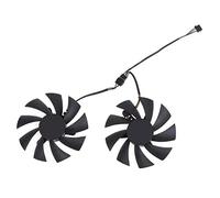 Lot de 2 ventilateurs VGA GA91S2U 87 mm pour carte graphique Super 8 Go 2070 4 broches 12 V 0,35 A Vga