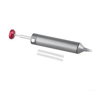 Lot de 2 ventouses à souder pour électronique - Portable à dessouder avec buse en silicone, stylo à souder en alliage d'aluminium haute résistance