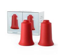 Lot de 2 ventouses BellaBambi originales | Massage intensif par ventouses pour sportifs | Fascias et points gâchettes | Haute tolérance cutanée | Fabriqué en Allemagne | Intense - Rouge Rubis