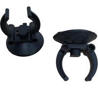 Lot de 2 ventouses de rechange noires pour aquarium