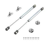 Lot de 2 Vérin à Gaz，200N Vérin à Gaz Vérins Meuble Hydraulique Ressort Amortisseurs à Gaz Bras Pneumatique pour Levage de Porte Armoire Meuble Cuisine Placard Penderie à Chambre Amortisseur