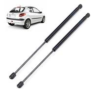 (Lot de 2) Vérin de coffre ou hayon arrière ressort à gaz pneumatique compatible pour Peugeot 206 OEM 9633908780 8731E6