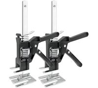 Lot de 2 Vérins à Bras Économiseur de Main-d'œuvre - Cric à Outils de Levage 38,1 cm, Localisateur de Carrelage Mural, Dispositif Multifonction à Hauteur Réglable pour Armoire