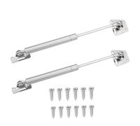 Lot de 2 vérins à gaz - Amortisseur pneumatique - 40 N/8,82 Ib/4 kg - Support de couvercle - Ressort à gaz hydraulique - Pour meubles