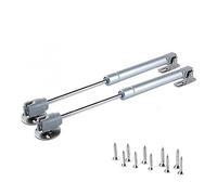 Lot de 2 vérins à gaz hydrauliques Chrank 60N - Pour porte de meuble - Support à gaz - Amortisseur de porte d'armoire - Ressort à gaz - Charnière - Piston de meuble - Portes d'armoire - Fermeture