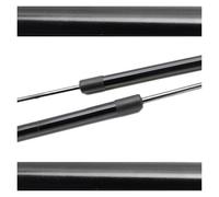 Lot de 2 vérins de capot de rechange pour Kia pour Carnival pour 3ème YP 2015-2020 - Support de levage avant - Amortisseur de ressort à gaz pour capot (fibre de carbone jaune) (noir normal)