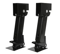 Lot de 2 Vérins Stabilisateurs de Remorque, Vérins Télescopiques Pivotants pour Camping-car, capacité de Levage de 1000 Lb, Vérins de Nivellement Pliables pour Camping-car,