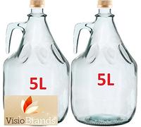 Bdg5Z Ballon de fermentation en verre 5 l