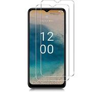 [Lot de 2] Verre de protection compatible avec Nokia G22 Film de protection d'écran en verre trempé véritable 9H Transparent anti-rayures