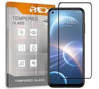 [Lot de 2] Verre Trempé 3D pour HTC Desire 22 Pro, Noir, Protecteur d'écran qualité supérieure, Protection Complète, 3D, 4D, 5D