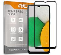 [Lot de 2] Verre Trempé 3D pour Samsung Galaxy A04 - Samsung Galaxy A04s - Samsung Galaxy A04e, Noir, Protecteur d'écran qualité supérieure, Protection Complète, 3D, 4D, 5D