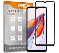 [Lot de 2] Verre Trempé 3D pour XIAOMI REDMI 12C, Noir, Protecteur d'écran qualité supérieure, Protection Complète, 3D, 4D, 5D