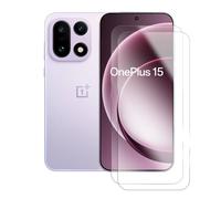 Lot de 2 verre trempé compatible pour OnePlus 15 5G 6.78"" CPH2747, CPH2745, PLK110 - Film de Protection - Visiodirect -