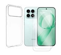 Lot de 2 Verre trempé compatible pour Xiaomi Poco F8 PRO 5G 6.59"" 2510DPC44G+ Coque de Protection transparente souple silicone - Visiodirect -