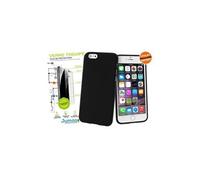 Lot de 2 verre trempé et coque de protection noir souple silicone pour huawei y5 2019 5. 71"