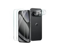 HQ-CLOUD Lot de 2 Verres Trempés pour Google Pixel 10 PRO XL + 2 Protection Objectif Caméra Arrière en Verre Trempé Ultra HD Anti-Rayures 9H