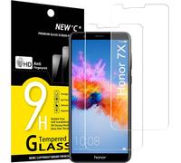 Lot De 2, Verre Trempé Pour Honor 7X, Film Protection Écran Sans Bulles D'Air Ultra Résistant (0,33Mm Hd Ultra Transparent) Dureté 9H Glass[TRE912288]