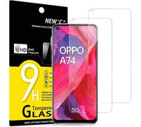 Lot de 2, Verre Trempé pour Oppo A54 5G, Oppo A74 5G, Film Protection écran - Anti Rayures - sans Bulles d'air -Ultra Résistan[142]
