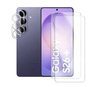 Lot de 2 Verre trempé pour Samsung Galaxy S26+ plus 5G SM-S947B 6.7"" + lot de 2 Verre trempé protecteur d'objectif camera arrière - Visiodirect -