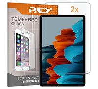 [Lot de 2] Verre Trempé pour Samsung Galaxy Tab S7 4G-WiFi 11" - Tab S9 11" - Tab S9 FE 10,9" - Tab S10 FE 10,9", Protecteur d'écran qualité supérieure