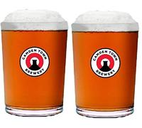 Lot de 2 verres à bière officiels Camden Town Brewery Jacks