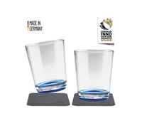Lot de 2 verres a eau aimantes SILWY