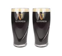 Lot de 2 verres à pinte bière GUINNESS 56 cl neuf et officiel