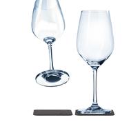 Lot de 2 verres à vin aimantés