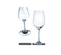 Lot de 2 verres a vin aimantes SILWY