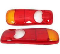 Lot de 2 verres de rechange pour feu arrière droit et gauche compatibles avec Peugeot Boxer Opel Movano Citroën Jumper Fiat Ducato Transporter T5 T6 Nissan Capstar Mercedes Sprinter