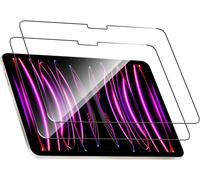 Lot De 2 Verres Trempés 0,33 Mm Pour Ipad Pro 11 Pouces ¿ 9h Anti-Rayures, Ultra Hd 99,99% & Anti-Traces, Installation Sans Bulles, Bords Arrondis Compatibles Coque