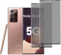Lot De 2 Verres Trempés Anti-Espion 9h Pour Samsung Galaxy Note 20 Ultra 5g - Film Confidentialité 3d Couverture Intégrale, Haute Définition Et Sensibilité Tactile