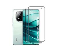HQ-CLOUD Lot De 2 Verres Trempés Integral Pour Xiaomi Redmi note 14 pro 5G/note 14 pro plus 5G, Noir