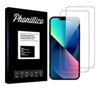 Lot de 2 Verres Trempés pour iPhone 14 - Film Protection Vitre Ecran - Phonillico®