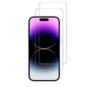 Lot De 2 Verres Trempés Pour iPhone 15/15 Pro (6,1"") .Vitre Protection d'écran Anti Rayures Résistant Dureté 9H