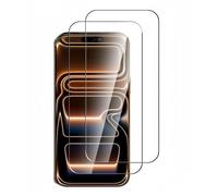 Lot de 2 Verres Trempés Pour iPhone 17 Pro Max (6,9″). Transparent - Anti Rayures - Ultra Résistant Dureté 9H