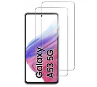 Lot de 2 Verres Trempés Pour Samsung Galaxy A53 5G .Protection d'écran Transparent Anti Rayures Ultra Résistant Dureté 9H