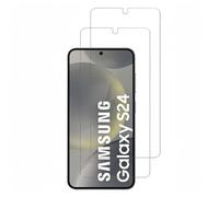 Lot de 2 Verres Trempés Pour Samsung Galaxy S24. Protection d'écran Transparent - Anti Rayures - Ultra Résistant Dureté 9H
